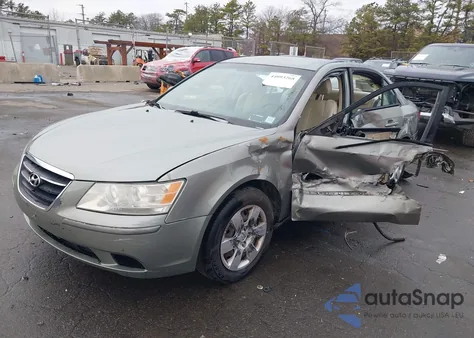 2009 Hyundai Sonata Gls from USA, damaged, VIN 5NPET46C89H482545